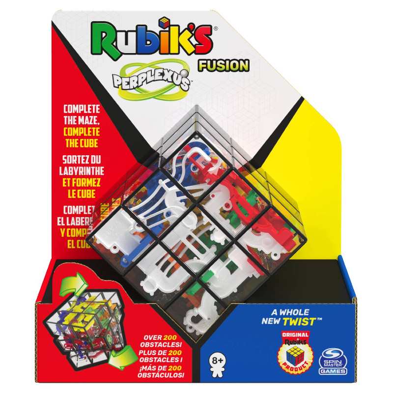 Spin Master Games 6056605 Rubiks Juego Fusion 3X3 Perplexus
