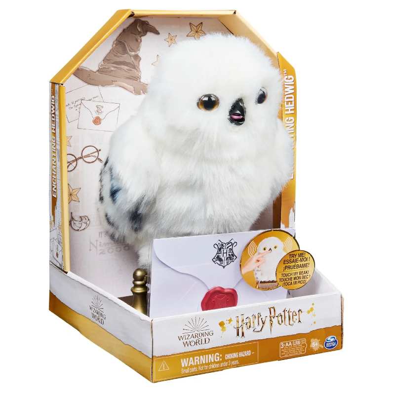 Spin Master Harry Potter 6061829 Búho Encantado Interactivo