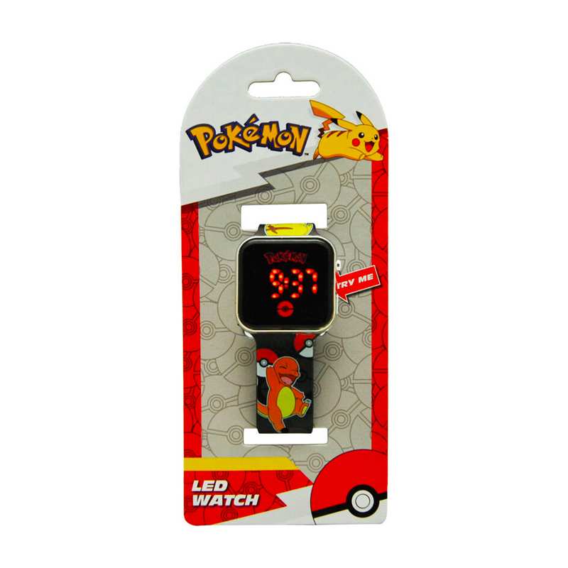 Boing Toys Pokemon Pok4322  Reloj Pantalla Led