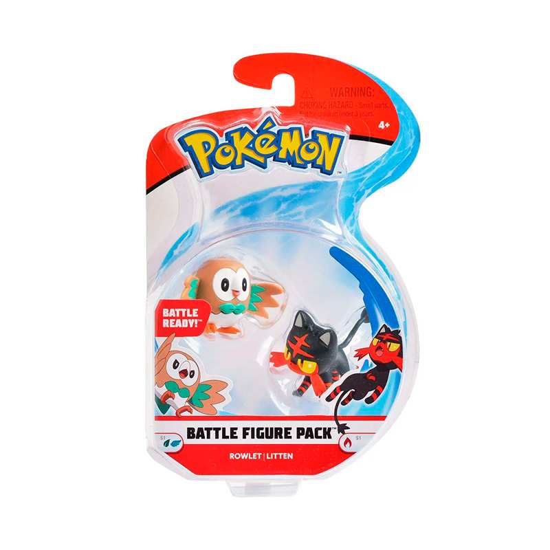 Jazwares Pokémon 95007 Figuras De Batalla Coleccionable Surtido