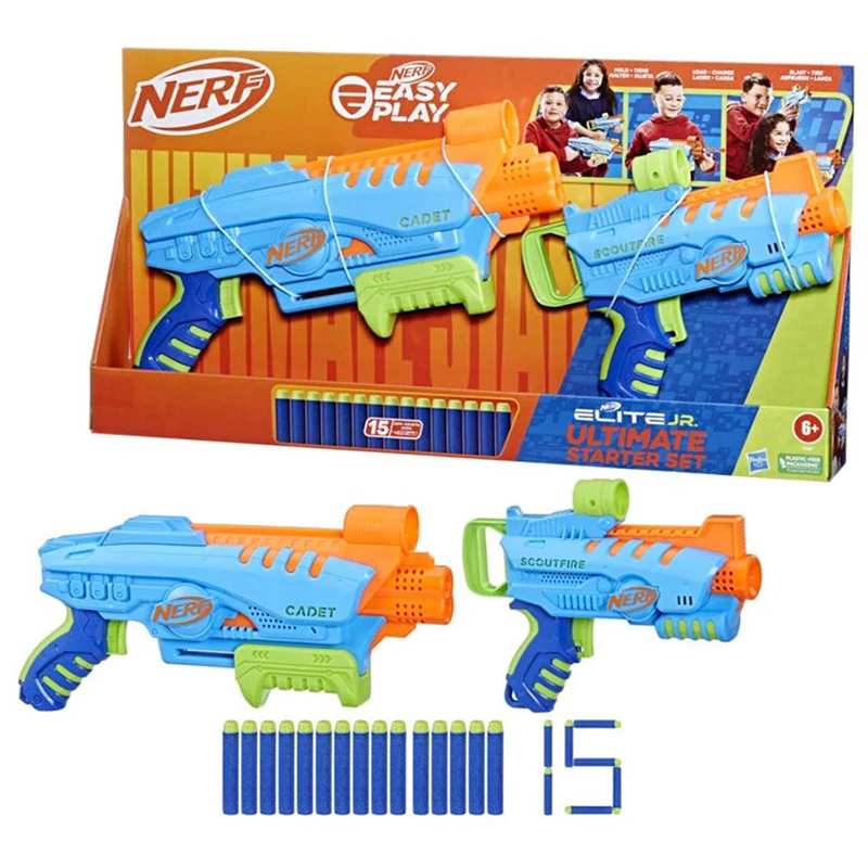 Hasbro Nerf F6369 Elite Jr Ultimate Starter Set