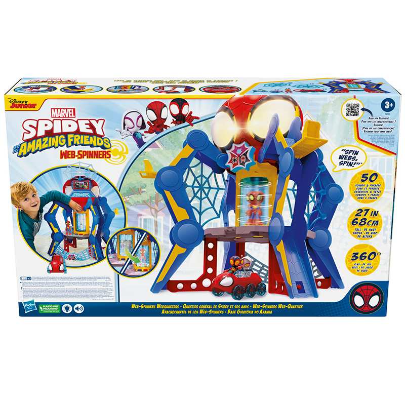 Hasbro Spider-Man F6723 Cuartel De Giros