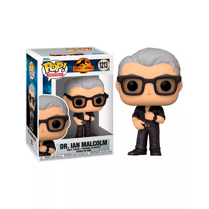 Funko Pop! 62224 Movies Jurassic World Dominion 1213 Dr. Ian Malcolm