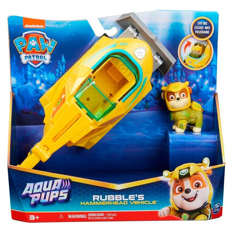 Spin Master Paw Patrol 6065229 Vehiculo Acuatico Aqua Pups Surtido