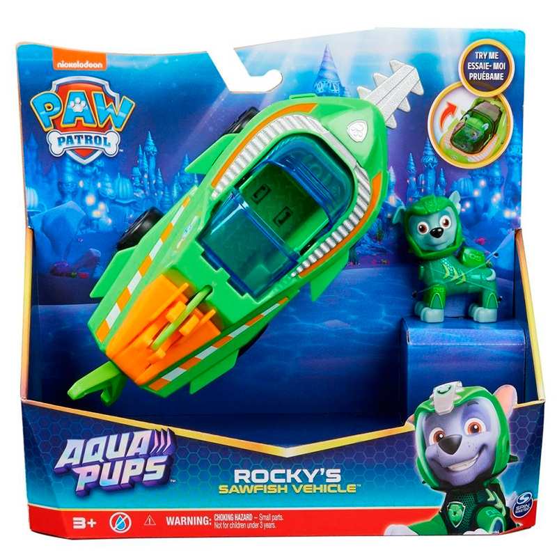 Spin Master Paw Patrol 6065229 Vehiculo Acuatico Aqua Pups Surtido