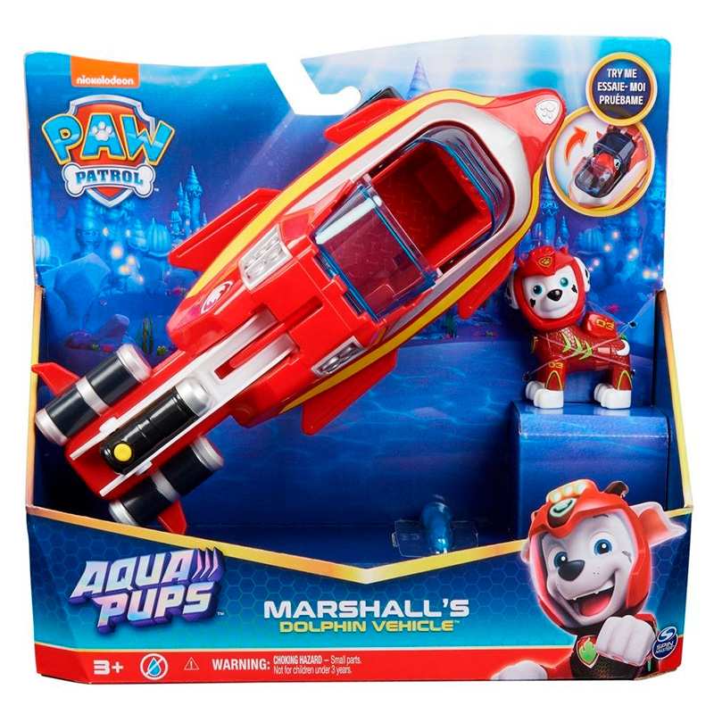Spin Master Paw Patrol 6065229 Vehiculo Acuatico Aqua Pups Surtido