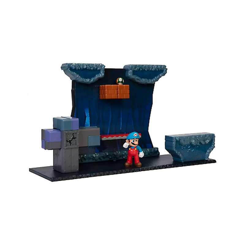 Jakks Pacific Nintendo 404274 Super Mario Set De Juego Mundo Subterraneo