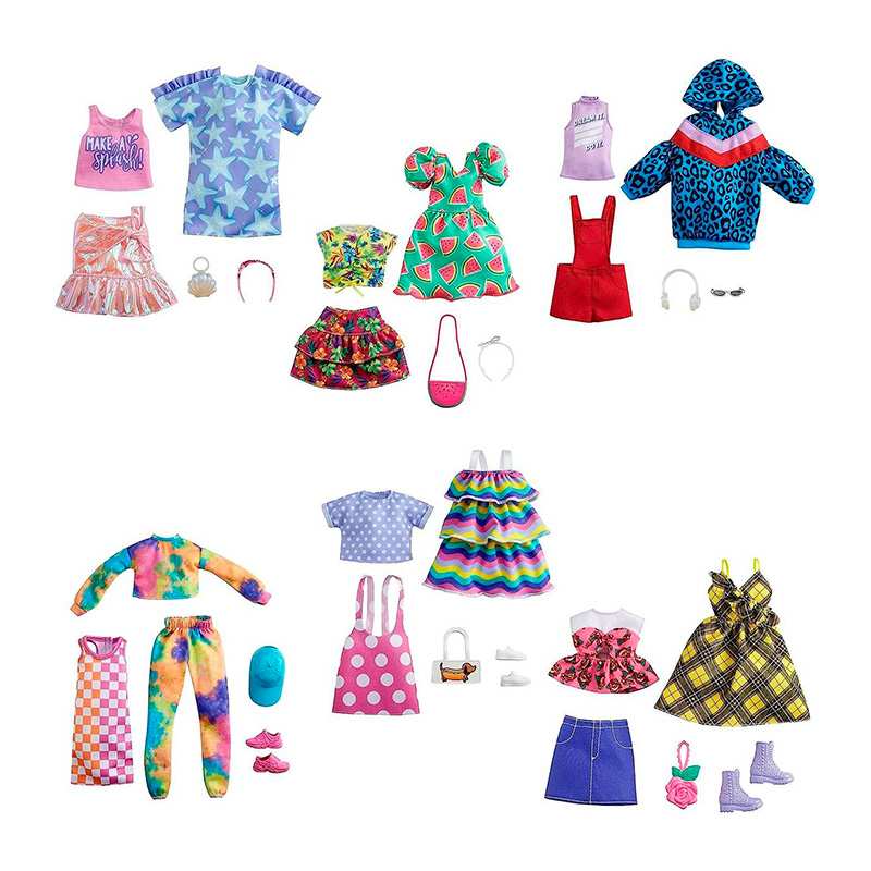 Mattel Barbie Gwf04 Accesorio De Muñeca Conjunto De Ropa