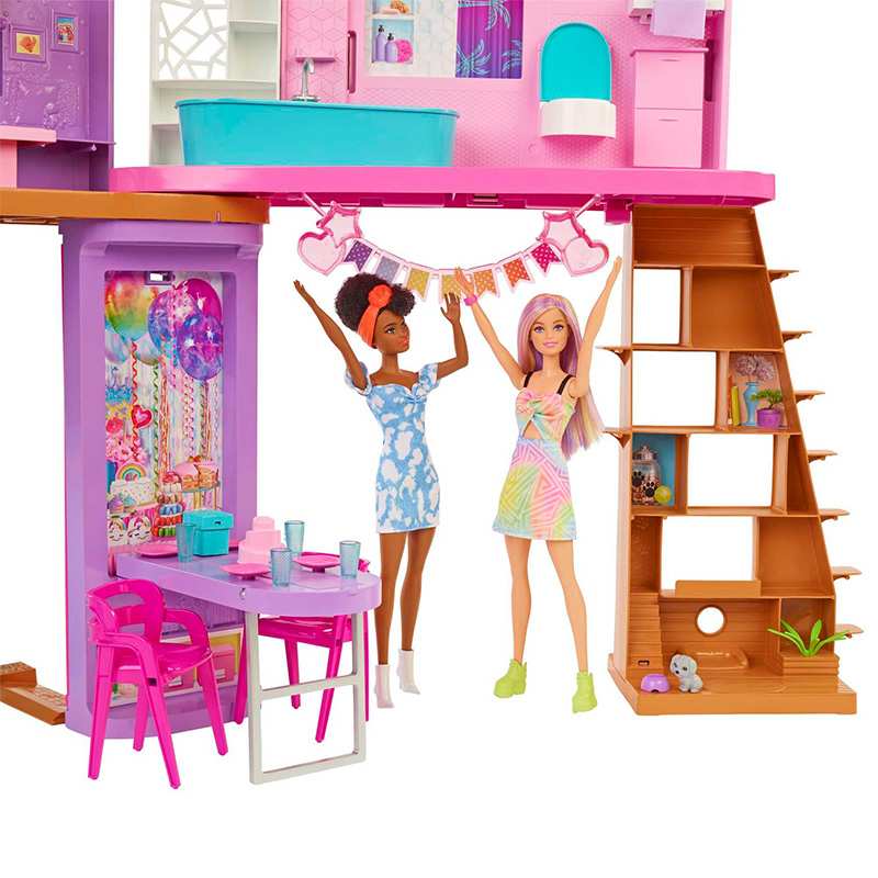 Mattel Barbie Hcd50 Set Casa De Vacaciones