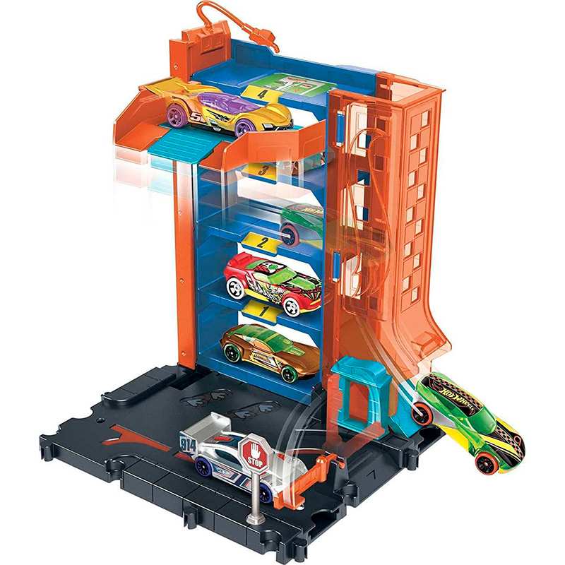 Mattel Hot Wheels Hdr28 Set De Garaje