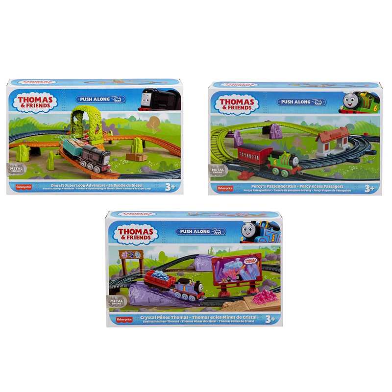 Mattel Fisher Price Hgy82 Thomas & Friends Set Thomas Minas De Cristal