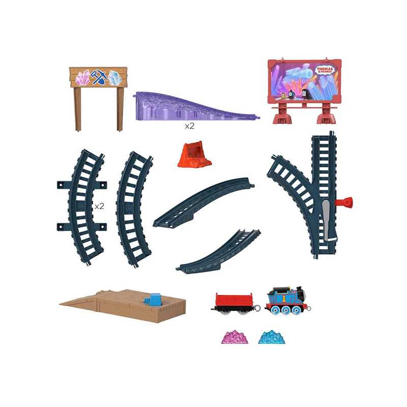Mattel Fisher Price Hgy82 Thomas & Friends Set Thomas Minas De Cristal