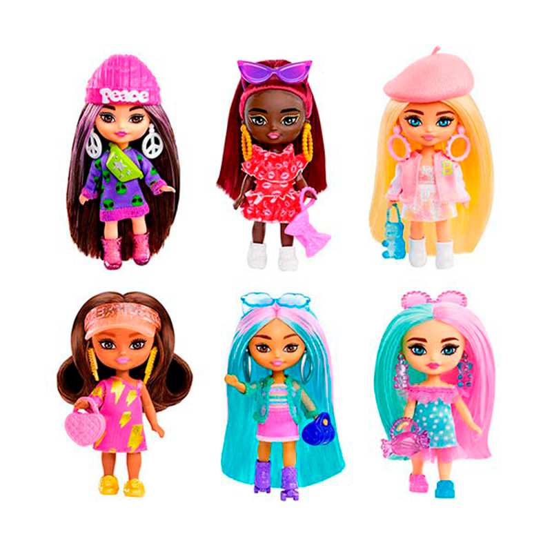 Mattel Barbie Hln44 Extra Mini Minis Surtido