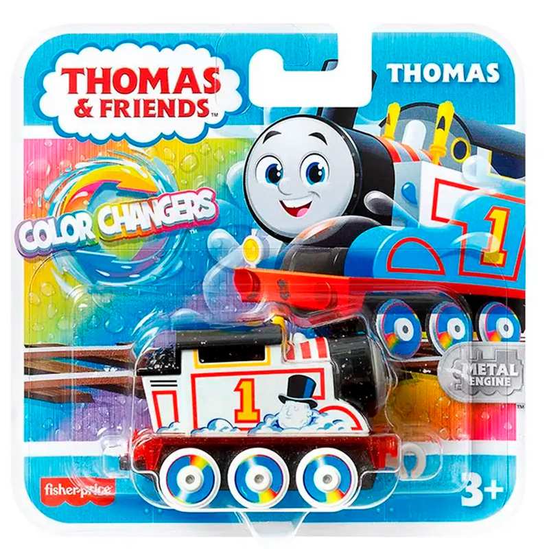 Mattel Fisher Price Hmc30 Thomas & Friends Locomotoras Cambio De Color Surtido
