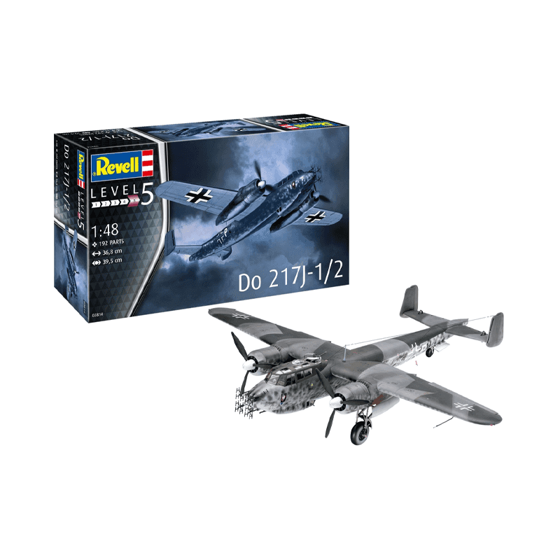Revell Model 03814 Avion Do 217J-1/2 1:48 Nivel 5