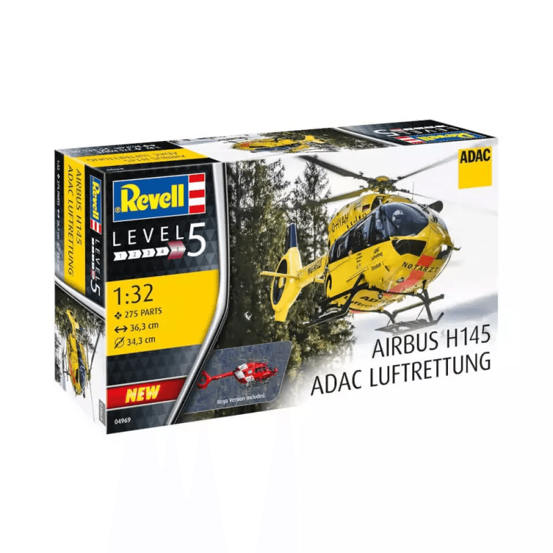 Revell Model 04969 Helicoptero H145 Adac/Rega Escala 1:32