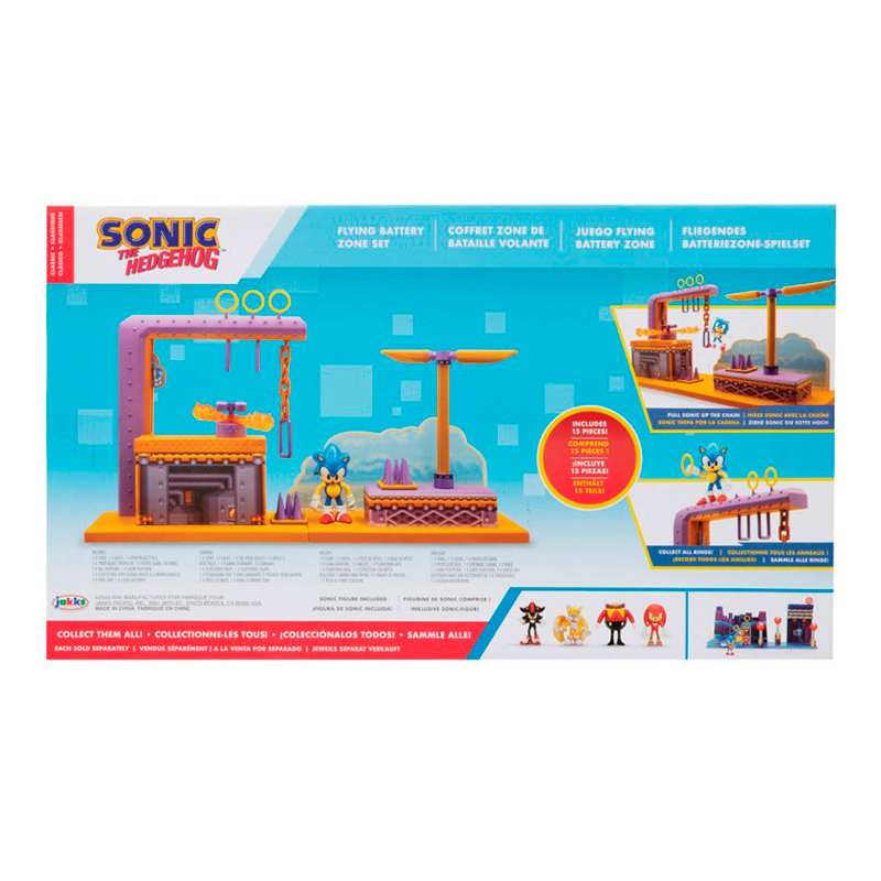 Jakks Pacific Sonic 414434 Set Batalla Voladora