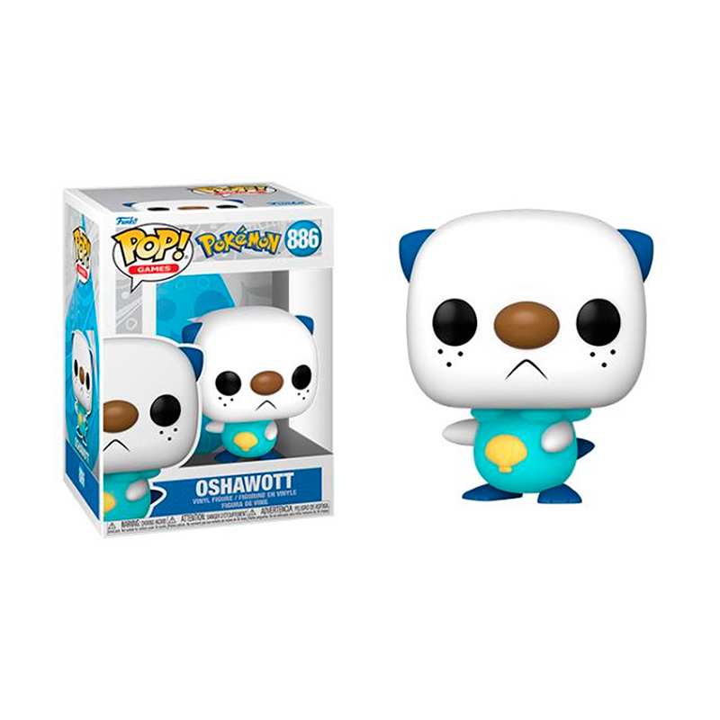 Funko Pop! 62268 Figura De Accion Pokemon #886 Oshawott