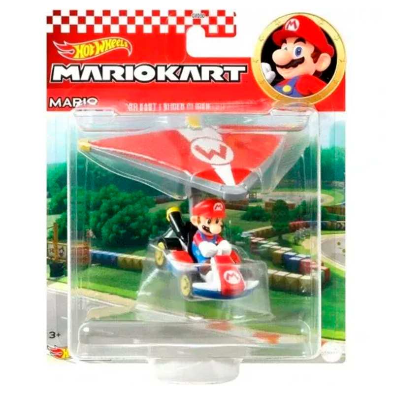 Mattel Hot Wheels Gvd30 Vehiculo Con Parapente Mario Kart Surtido