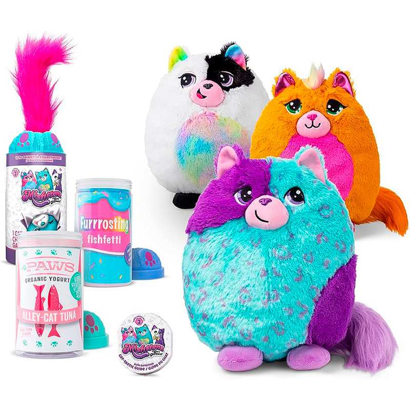 Basic Fun Misfittens 3936 Peluche Gato Serie 2 Surtido