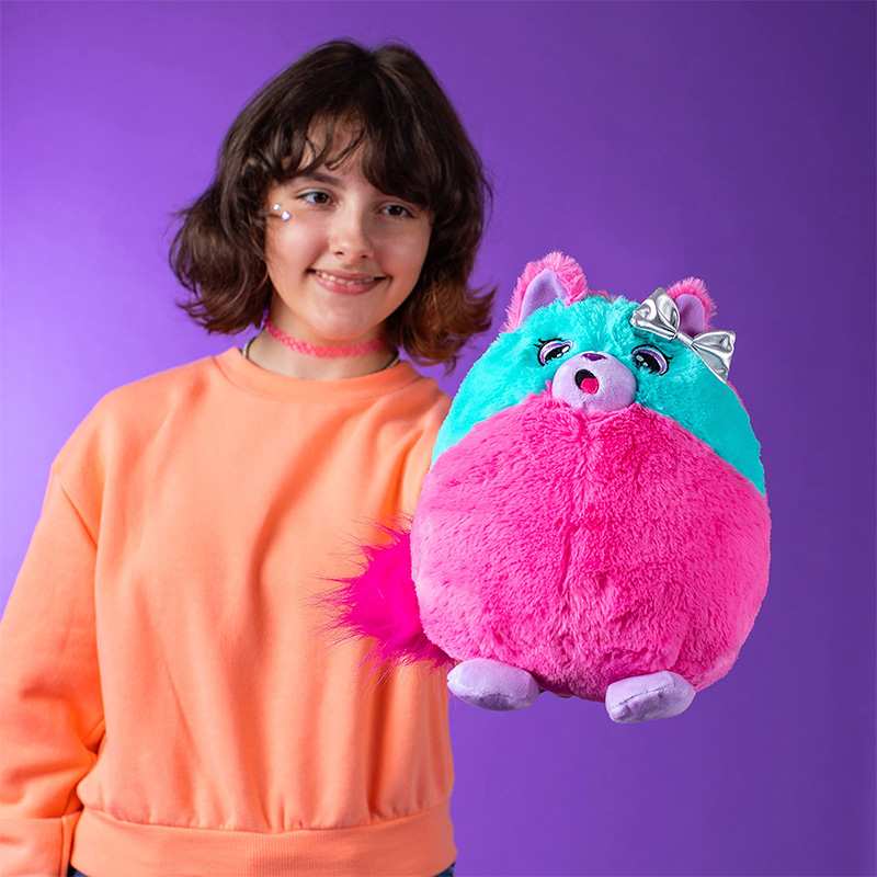 Basic Fun Misfittens 3936 Peluche Gato Serie 2 Surtido