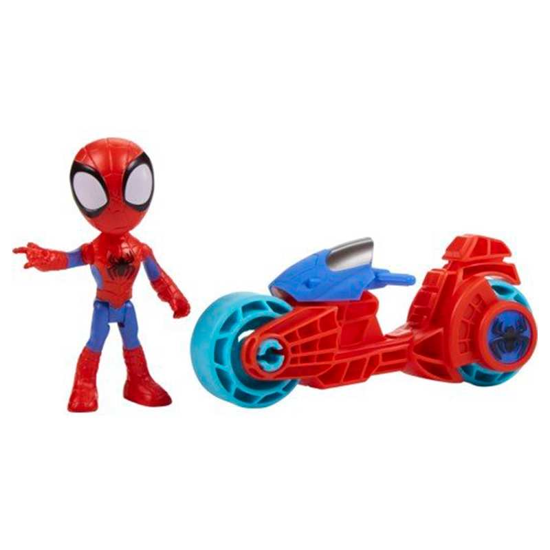Hasbro Marvel F6777 Spider Amazing Friends Motocicleta Surtido