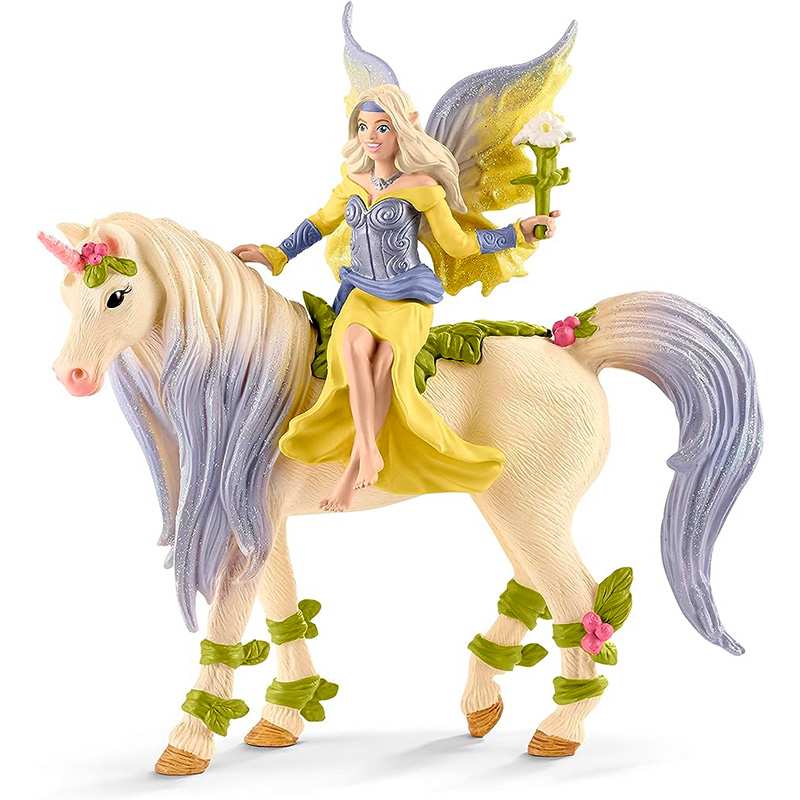 Schleich Bayala 70565 Hada Sera Con Unicornio Florido