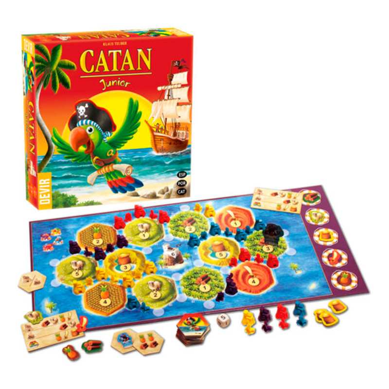 Devir Games Juego De Mesa Catan Junior