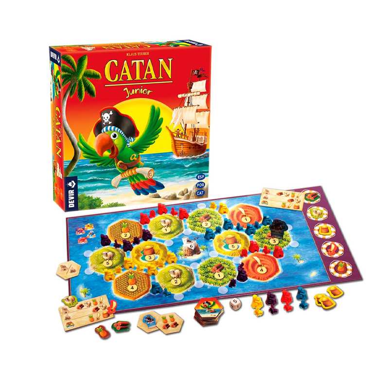 Devir Games Juego De Mesa Catan Junior