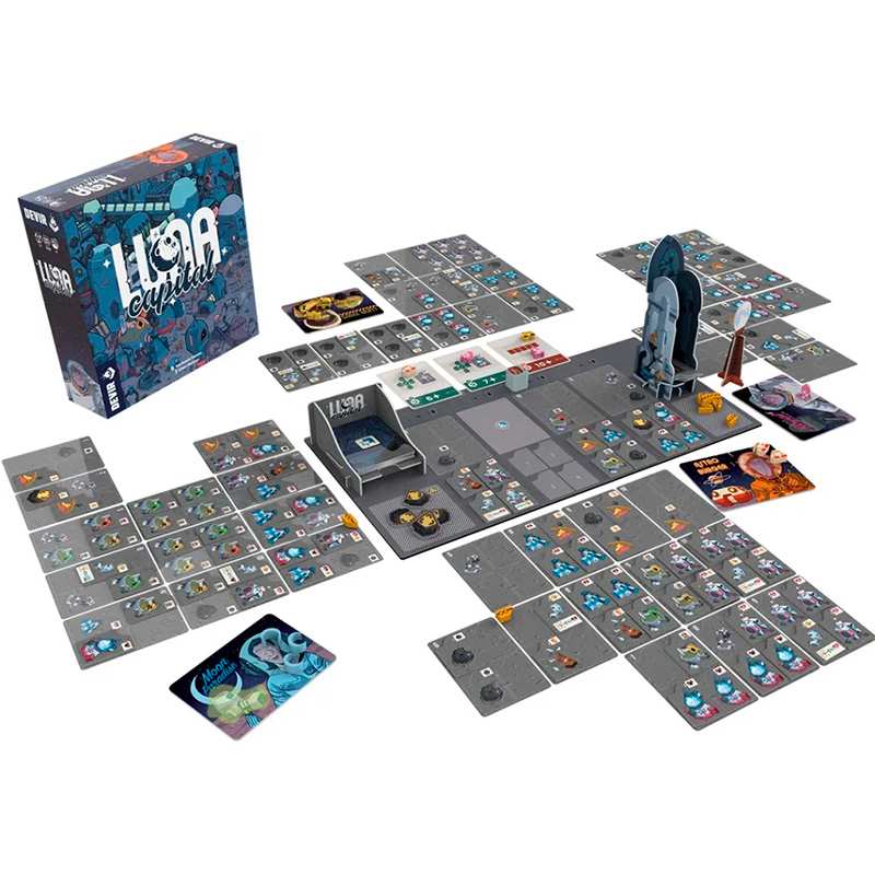 Devir Games Juego De Mesa Luna Capital
