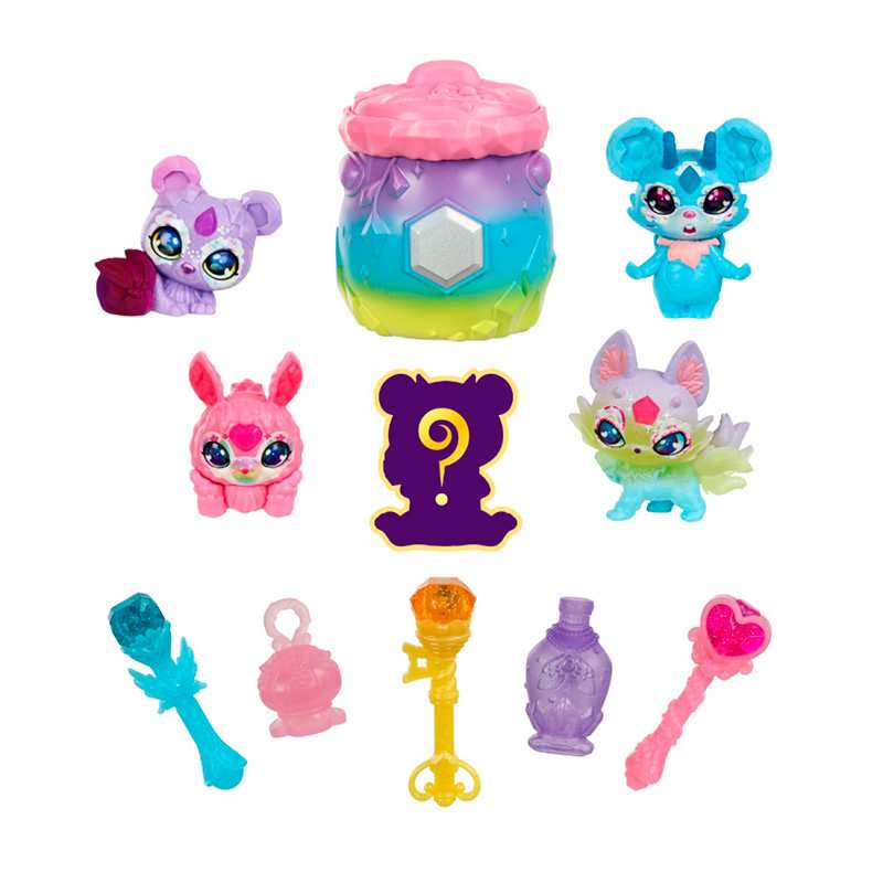 Moose Magic 14810 Magic Mixies Serie 3 Crystal Woods 5 Figuras Surtido