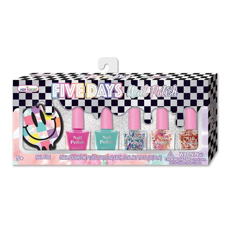 Hot Focus 020Cv Set De Esmaltes Five Days Cool Vibes