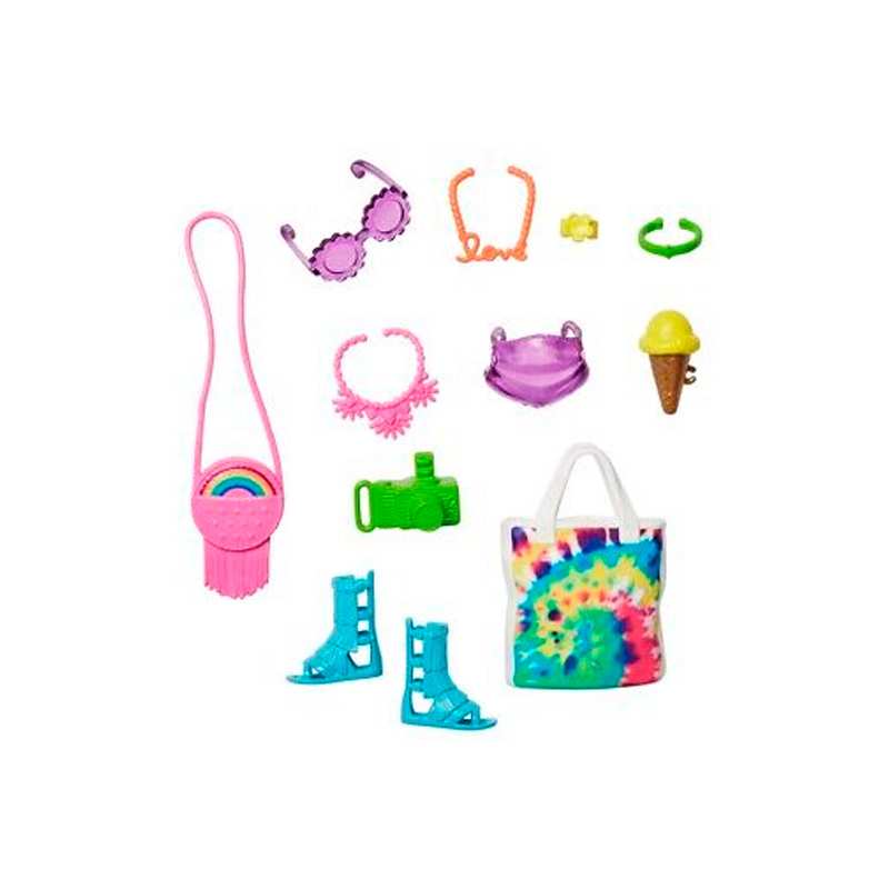 Mattel Barbie Gwd98 Accesorios De Moda Surtido