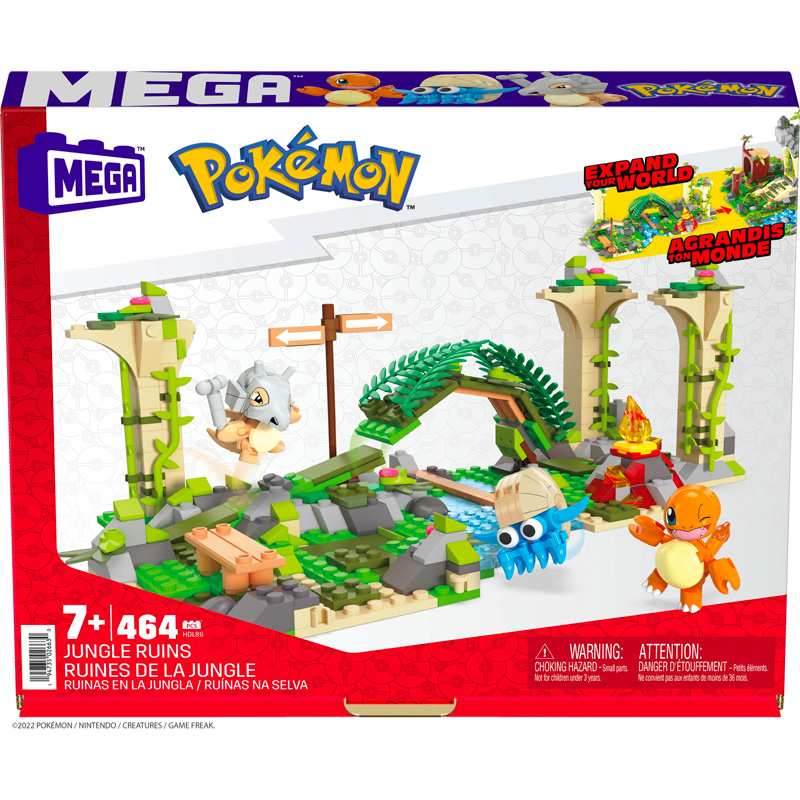 Mattel Mega Construx Hdl86 Pokémon Jungle Ruins