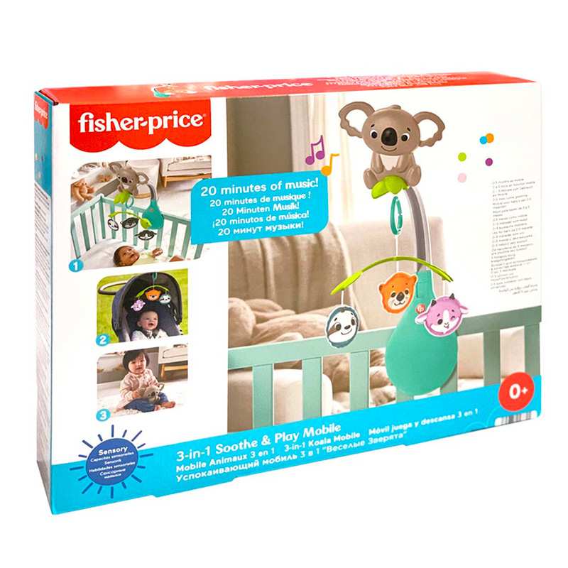 Mattel Fisher Price Hgb90 Móvil Dulces Sentidos Koala