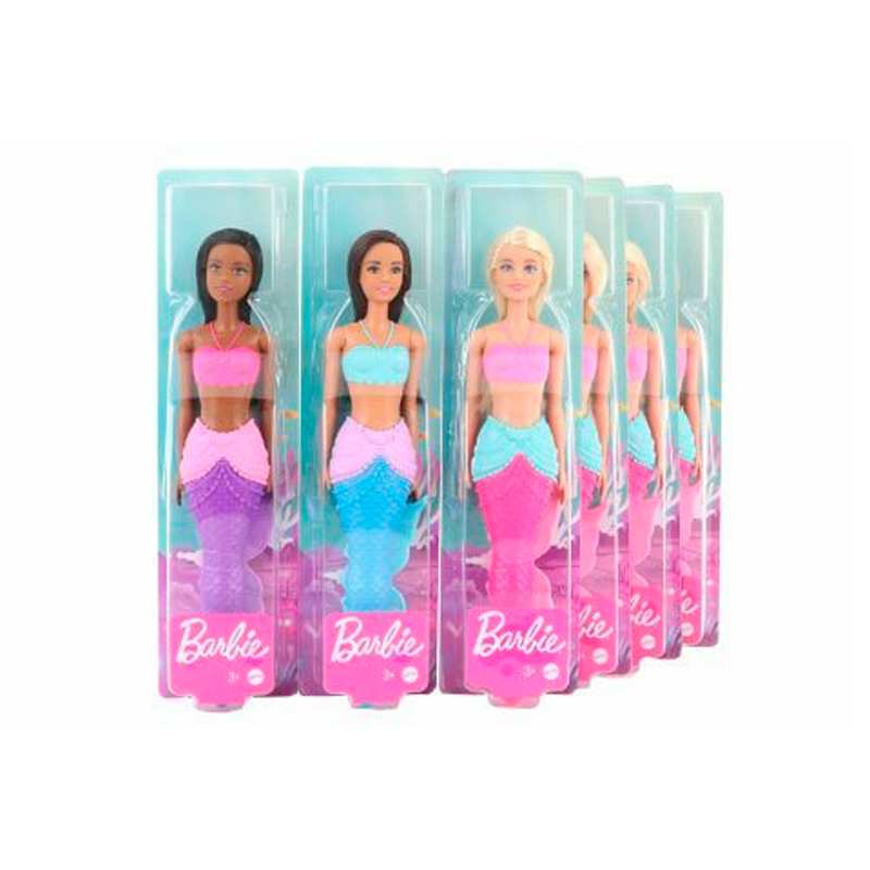 Mattel Barbie Hgr04 Muñeca Sirena Fantasy Surtido