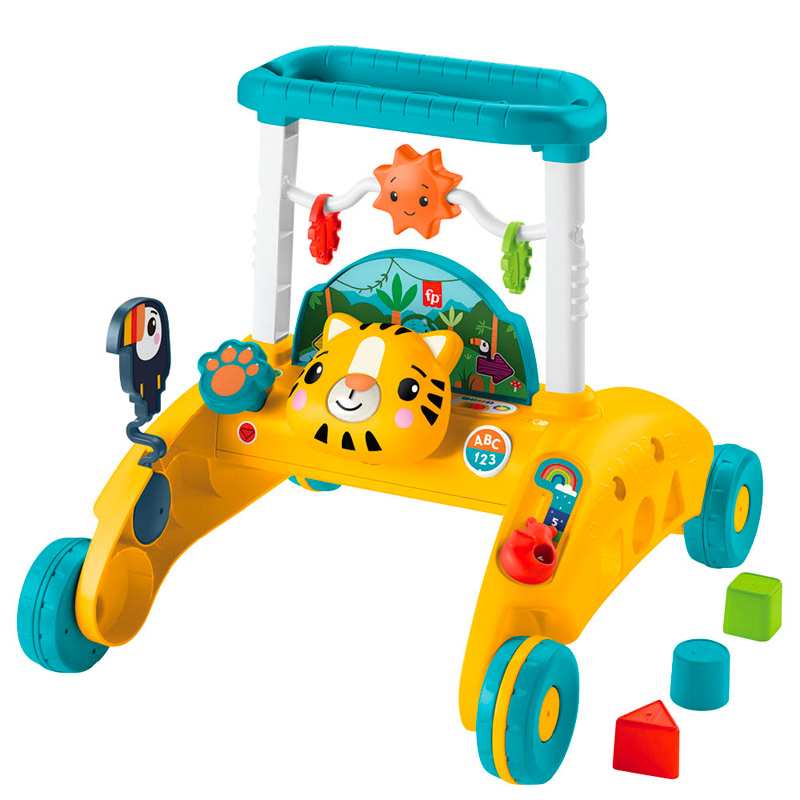 Mattel Fisher Price Hjr17 Andadera De Dos Lados Primeros Pasos