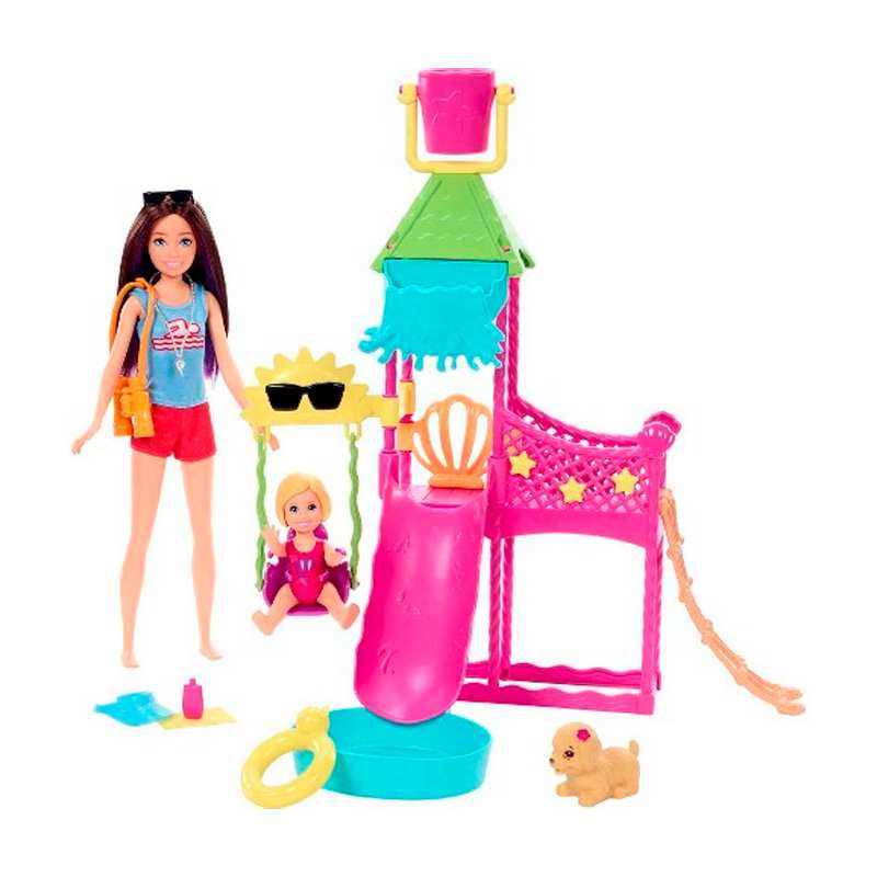 Mattel Barbie Hkd80 Juego De Parque Acuático