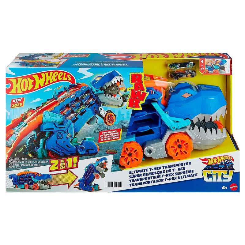 Mattel Hot Wheels Hng50 Camion Transportador  T-Rex