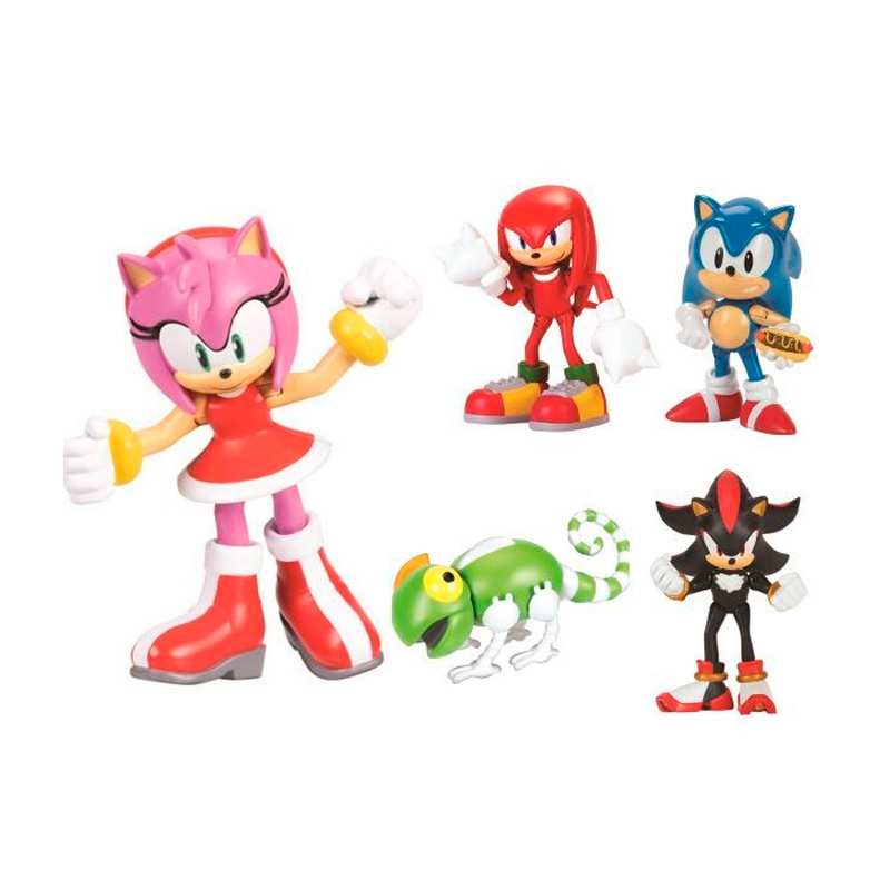 Jakks Pacific Sonic 416574 Figura 2.5 Plg W12 Surtido