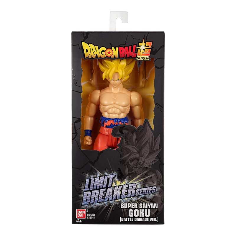 Bandai Namco 36741 Figura De Accion Dragon Ball Limit Breaker Super Saiyan Goku Battle Damage 12 Plg