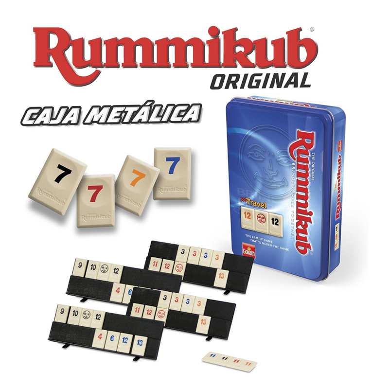 Goliath Games 9500 Juego De Mesa Rummikub Travel Cardboard