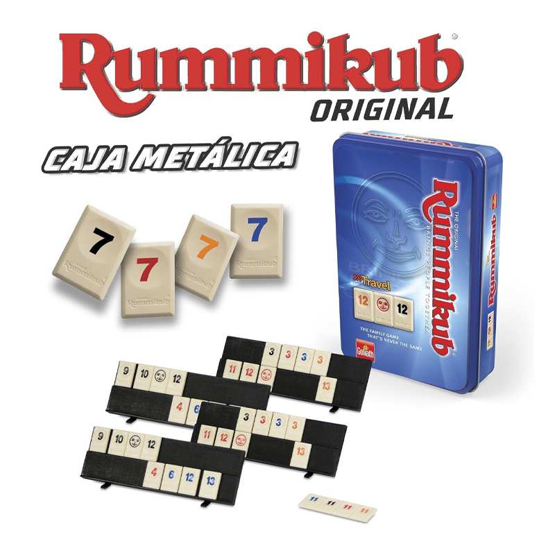 Goliath Games 4600 Juego De Mesa Rummikub Classic