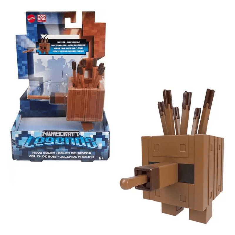 Bandai Namco Gyr78 Minecraft Legends Figura De Acción Fidget De 3.25 Plg