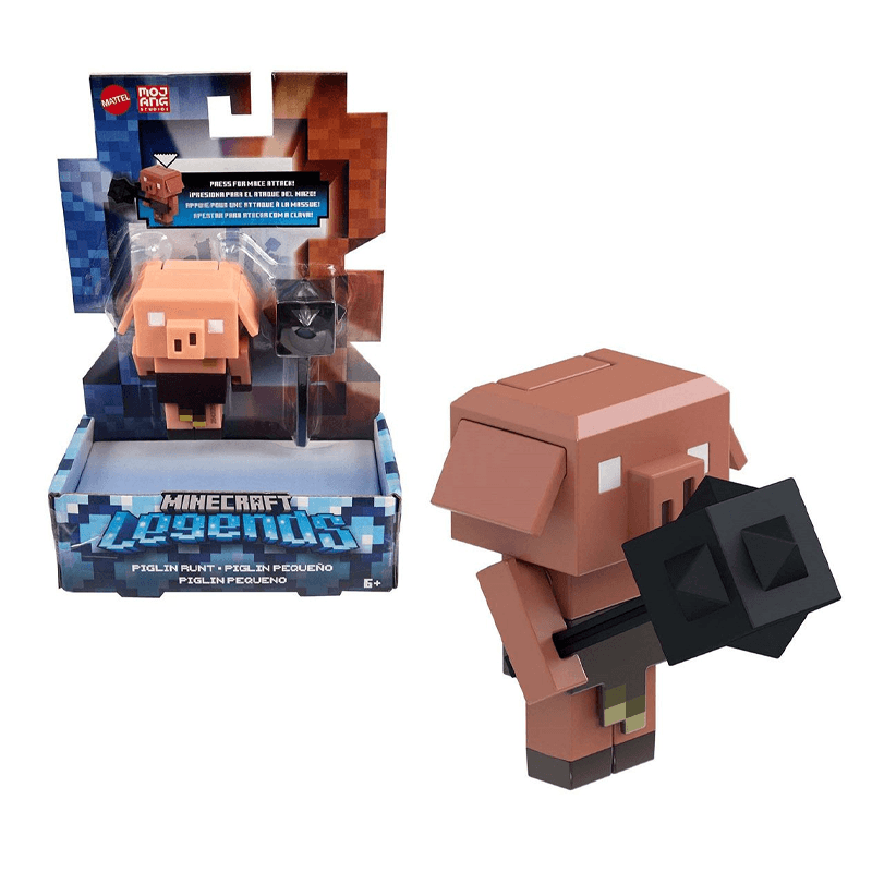 Bandai Namco Gyr78 Minecraft Legends Figura De Acción Fidget De 3.25 Plg