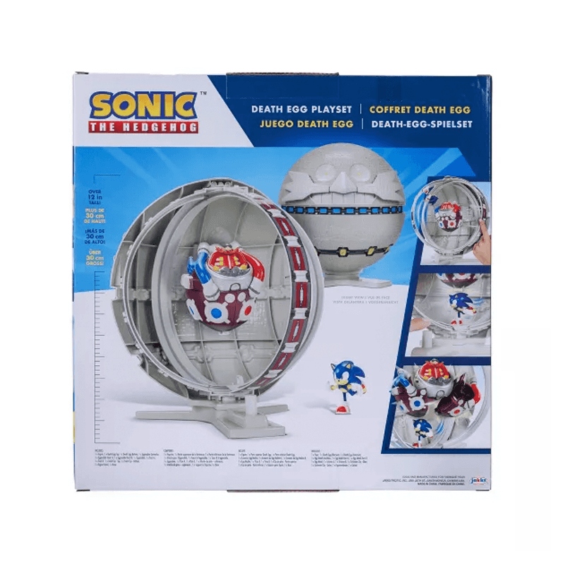 Jakks Pacific Sonic 417024 Playset Death Egg  Con Figura 2,5 Plg