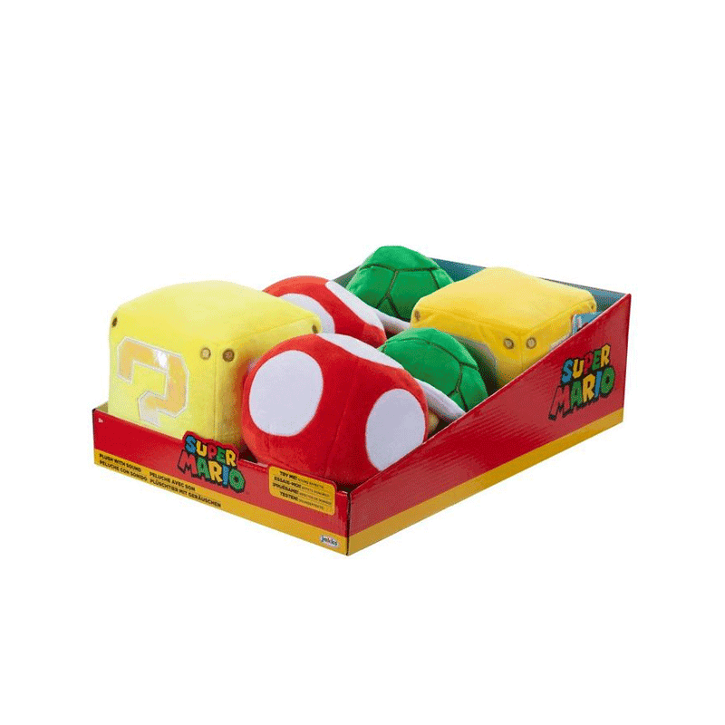 Jakks Pacific Nintendo 413944-Pq Peluche Sfx Surtido Super Mario