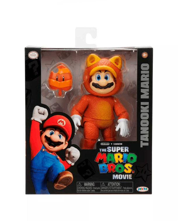 Jakks Pacific Nintendo 418204 Figura Super Mario Movie Articulada W2.2