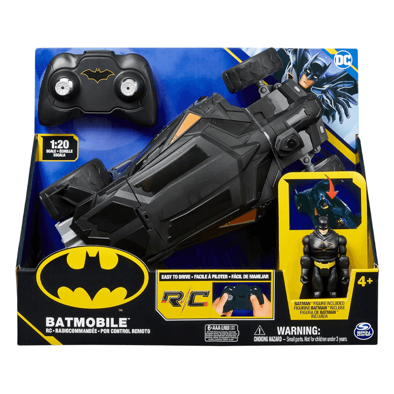 Spin Master Dc Comics 6065425 Figuras Batman Rc Batimovil 1:20