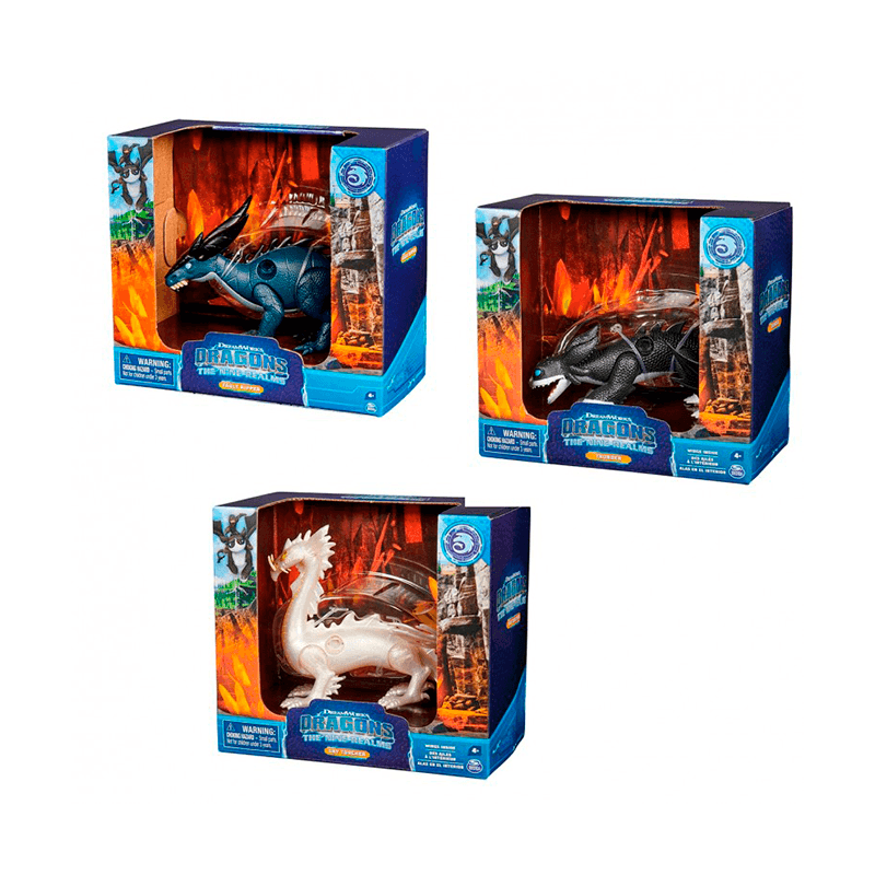 Spin Master Dragons 6066326 Figura The Nine Realms Básico X 1